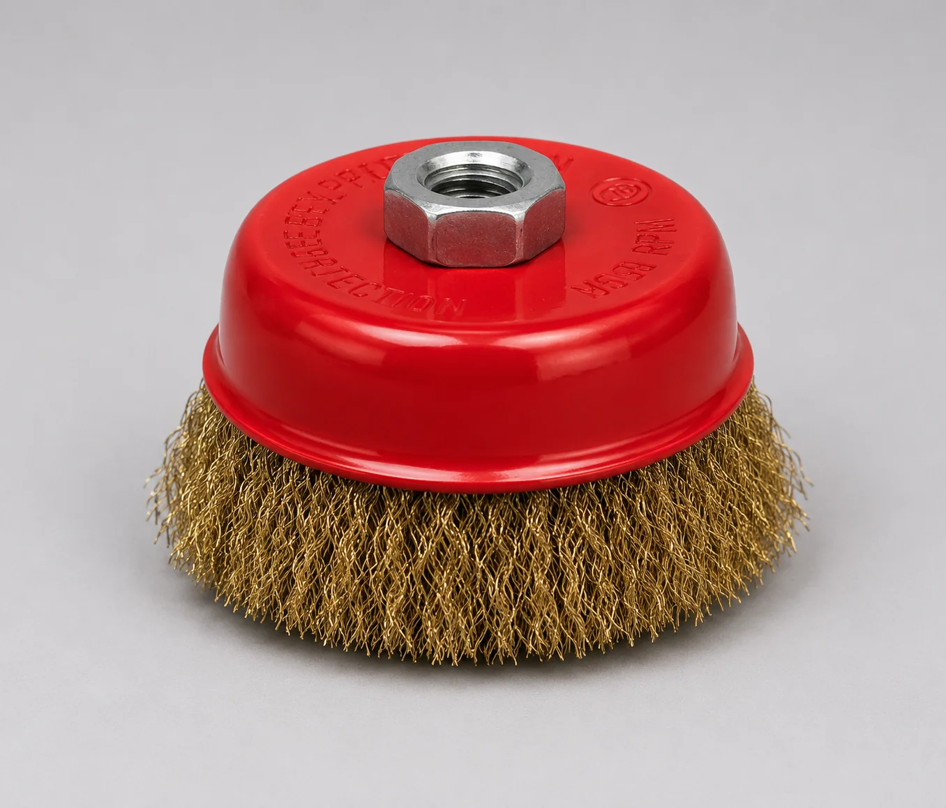 Xcel Fast Brass Wire Cup Copper Brush Steel Wheel — Wire Wheel Brushes by Xcel Fast