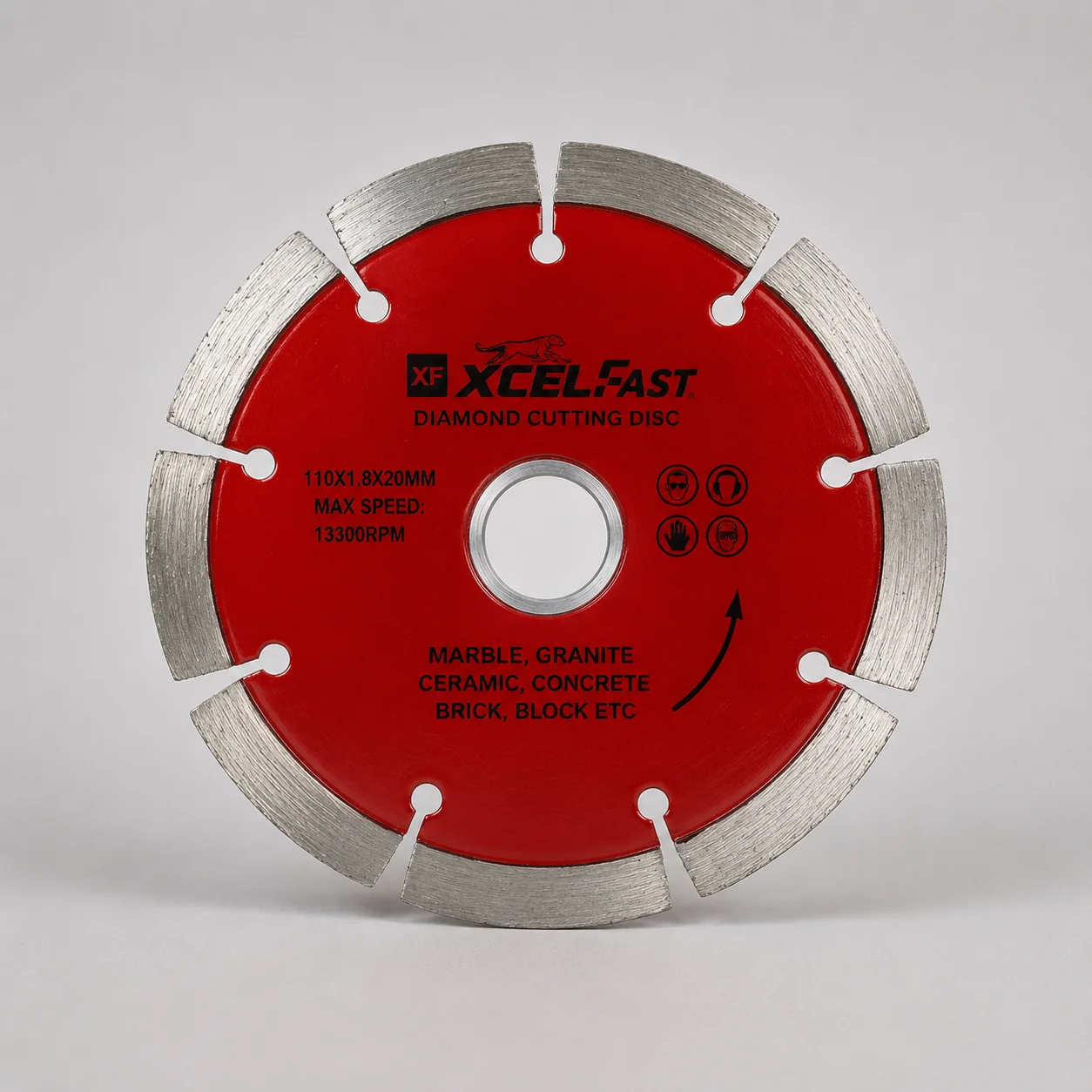 Xcel Fast Silver Marble Cutting Blade — Cutting Blades by Xcel Fast